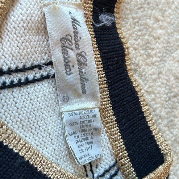 Vintage Prestige Woven Button Down Cardigan - Picture 3 of 5